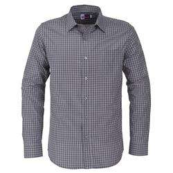 US Basic Aston long sleeve shirt - Mens - grey (BAS-3419)