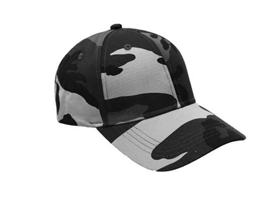 Basic Camo Cap - black
