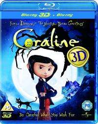 Coraline (2D+3D Blu Ray) - 24hr dispatch