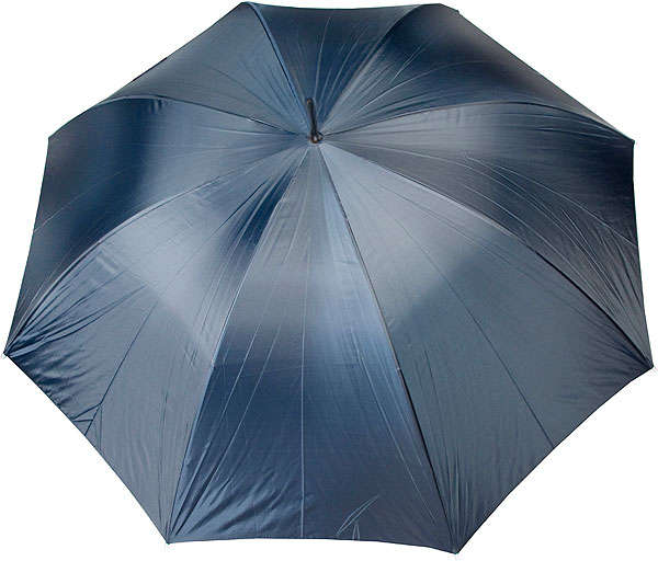 Golf Umbrella - Wooden handle - navy blue (P919E)