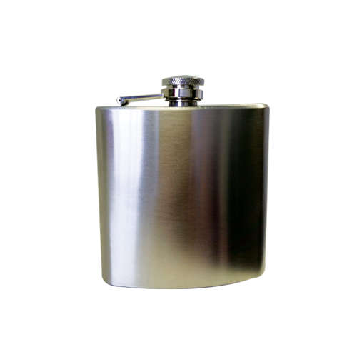 Hip Flask - Stainless Steel 4oz (FLS005)