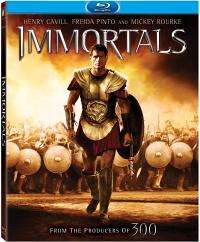 Immortals (Henry Cavill, Mickey Rourke, John Hurt) (Blu Ray)