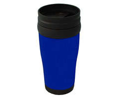 Plastic Carry Mug - blue (P2260E)