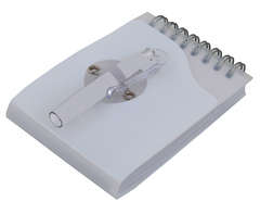 Pocket Notebook - white (ST247W)