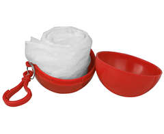 Poncho Ball Keyring (P2297R) - red