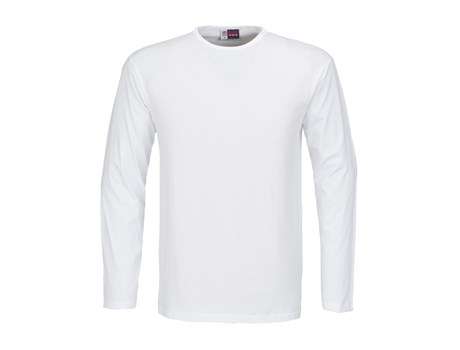 US Basic Long Sleeve Portland T-shirt - Mens - white (BAS-800)