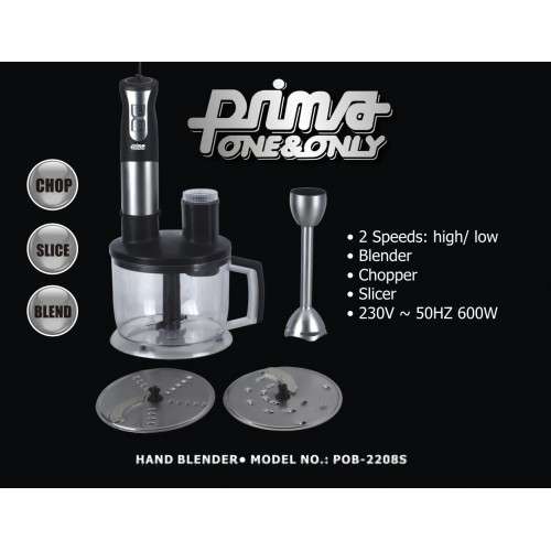 Prima One&Only Hand Blender (POB-2208S)