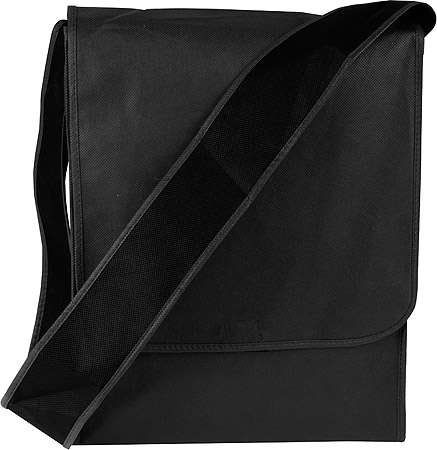 Rectangle shoulder bag - black (BAG005B)