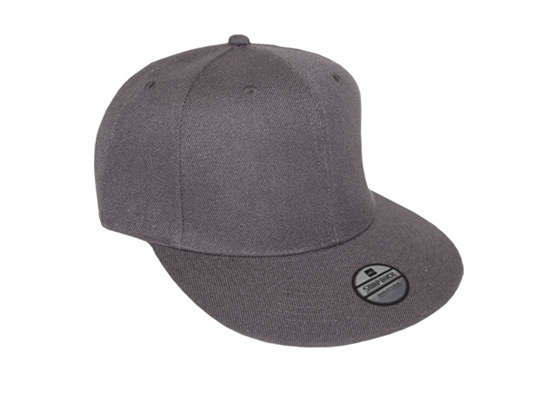 Snapback Cap - charcoal