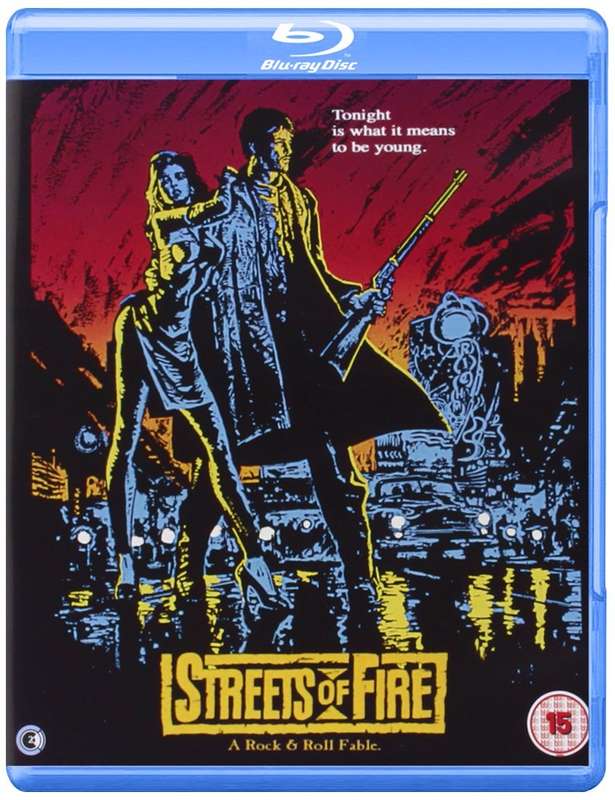 Streets of Fire (Michael Pare, Diane Lane, Willem Dafoe) (Blu Ray)