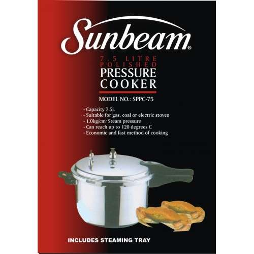 Sunbeam 7.5L Pressure Cooker (SPPC-75)