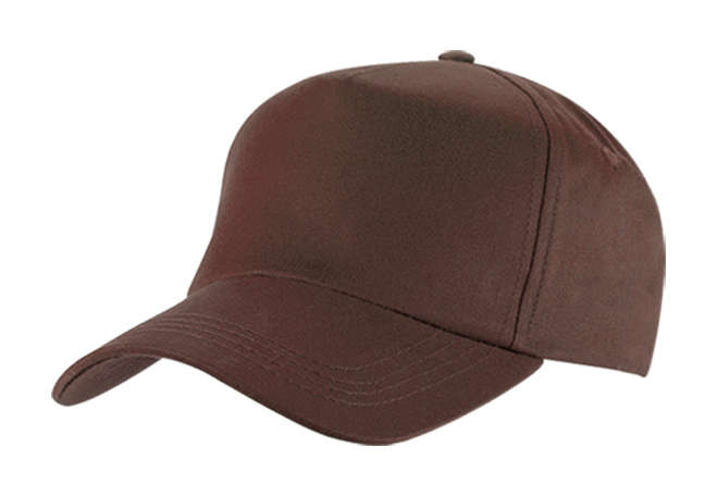 Superior 5 Panel Cap - chocolate