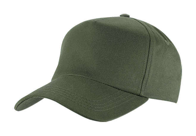Superior 5 Panel Cap - olive