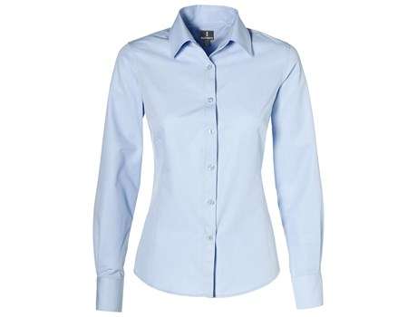 Elevate Sycamore long sleeve shirt - Ladies - light blue (ELE-4013)