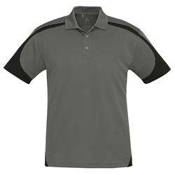 BIZ Talon golf shirt - Mens - grey (BIZ-5080)