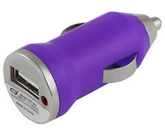 USB Car Charger - purple (P2236V)