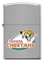 Zippo Lighter: Brushed chrome Cheetahs - Toyota
