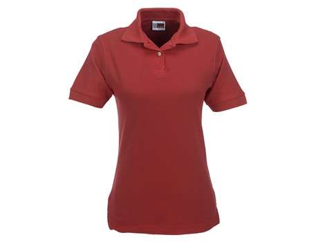 US Basic Boston Golf Shirt - Ladies - red (BAS-804)