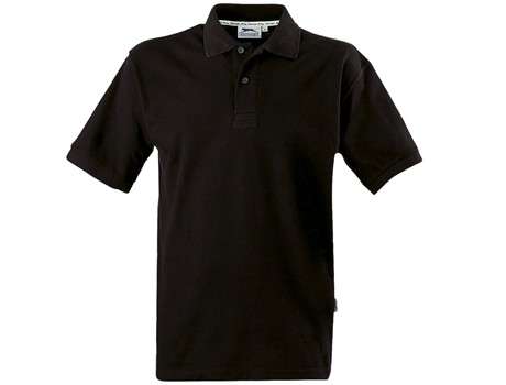 Slazenger Crest Golf Shirt - Mens - black (SLAZ-803)