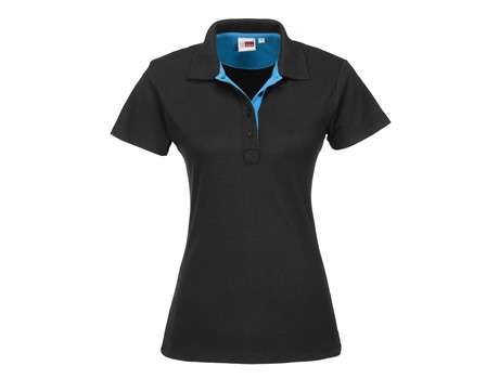 US Basic Solo Golf Shirt - Ladies - aqua (BAS-7777)