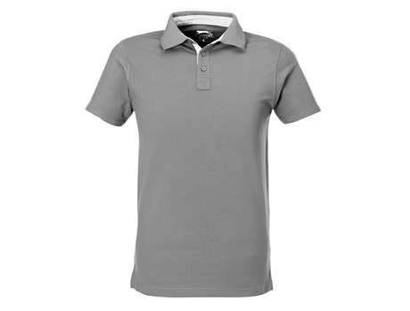 Slazenger Hacker Golf Shirt - Mens - grey (SLAZ-7602)