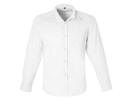 US Basic Long Sleeve Milano Shirt - Mens - white (BAS-7772)