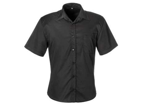 US Basic Short Sleeve Milano Shirt - Mens - black (BAS-7770)