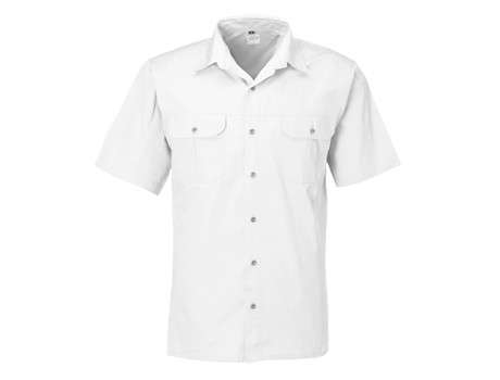US Basic Short Sleeve Wildstone Shirt - Mens - white (BAS-7760)