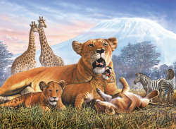Savannah Animals (1500pc Puzzle)