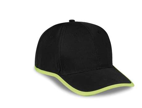 US Basic Soho 6 Panel Cap - lime (CAP-1066)