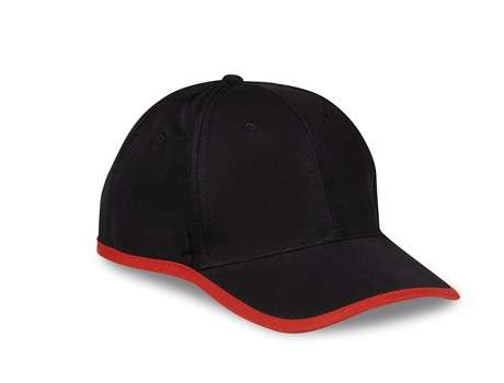 US Basic Soho 6 Panel Cap - red (CAP-1066)