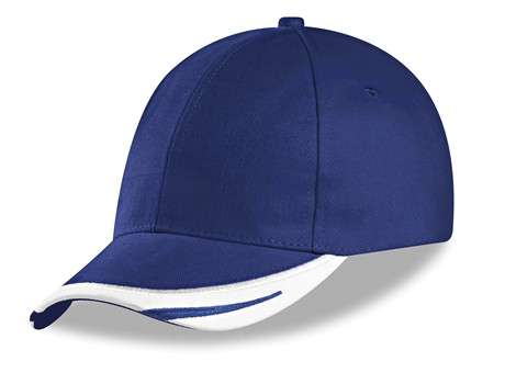 US Basic Bronx 6 Panel Cap - blue (CAP-1008)