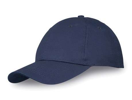 US Basic Detroit 6 Panel Cap - navy (CAP-801)