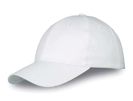 US Basic Detroit 6 Panel Cap - white (CAP-801)