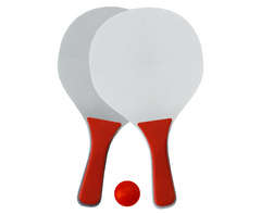 Beach Bats and Ball - red (P2347R)