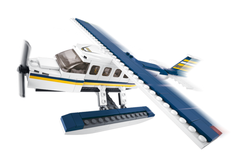 Sluban Building Blocks: Aviation Z Seaplane (B0361)