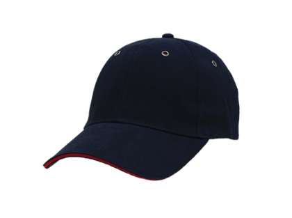 Classic Sandwich Cap - navy/red
