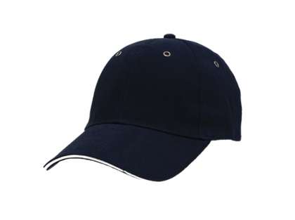Classic Sandwich Cap - navy/white