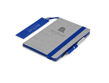Colourblock A5 Notebook - blue (NB-9777)