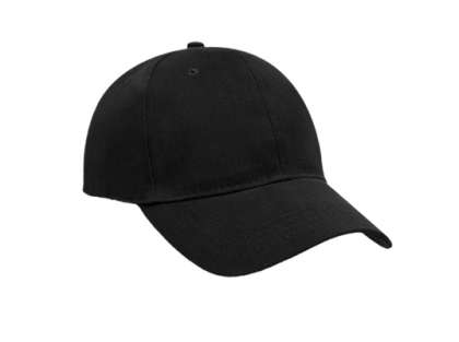 Promo 6 Panel Cap - black