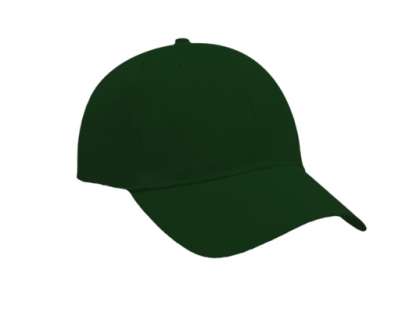 Promo 6 Panel Cap - bottle green