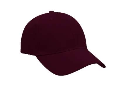 Promo 6 Panel Cap - burgundy
