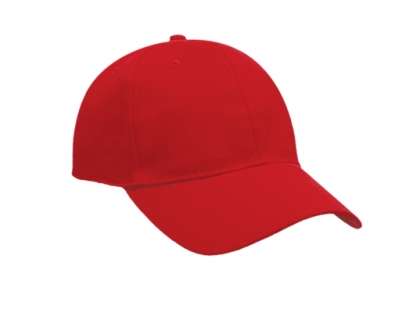 Promo 6 Panel Cap - red