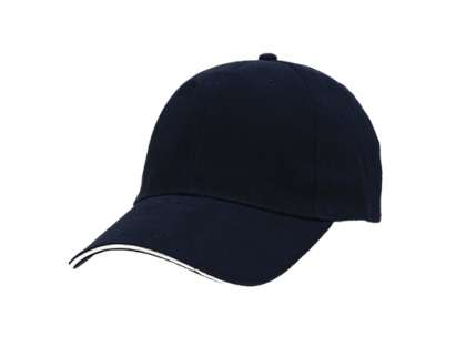 Promo Sandwich cap - navy/white
