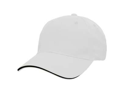 Promo Sandwich cap - white/black