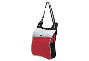 Altitude Cross Body conference bag - red
