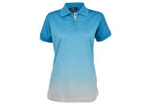 Altitude Dakota Golf Shirt - Ladies - aqua