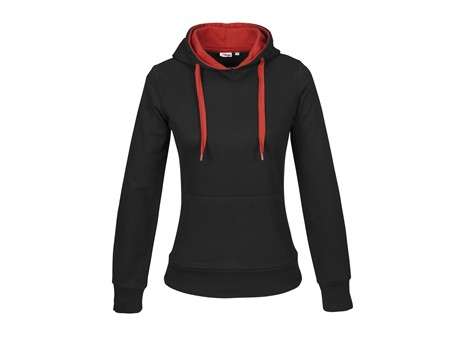 US Basic Solo Hooded sweater - Ladies - red (BAS-8042)