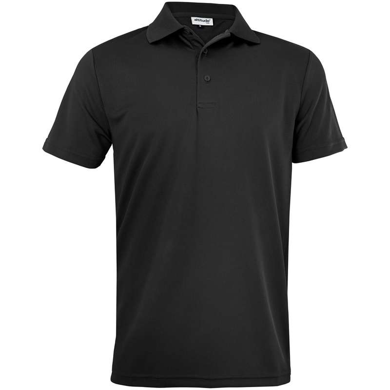 Altitude Pro Golf Shirt - Mens - black (ALT-PGM)