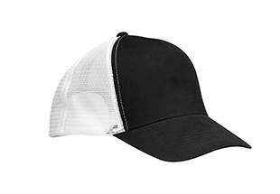 Altitude Trucker 5 Panel Cap - black/white